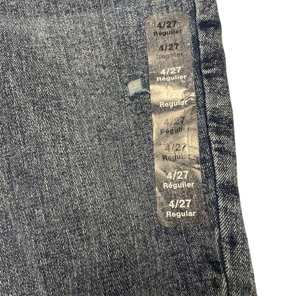 GAP Women's Skinny Jeans in Distressed Blue W27 L27 Regular - Picture 4 of 11